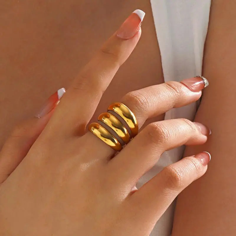 Triple Harmony Ring