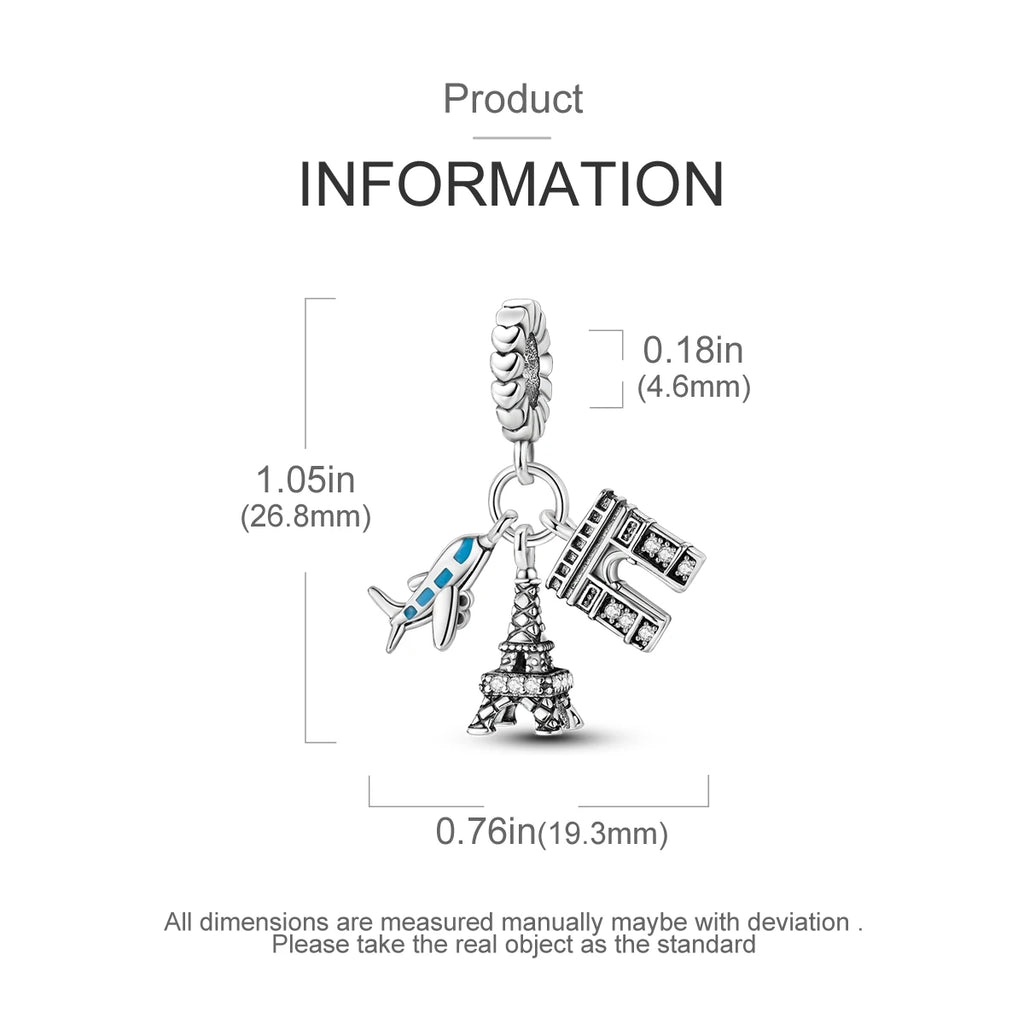 Paris Sky Journey Charm