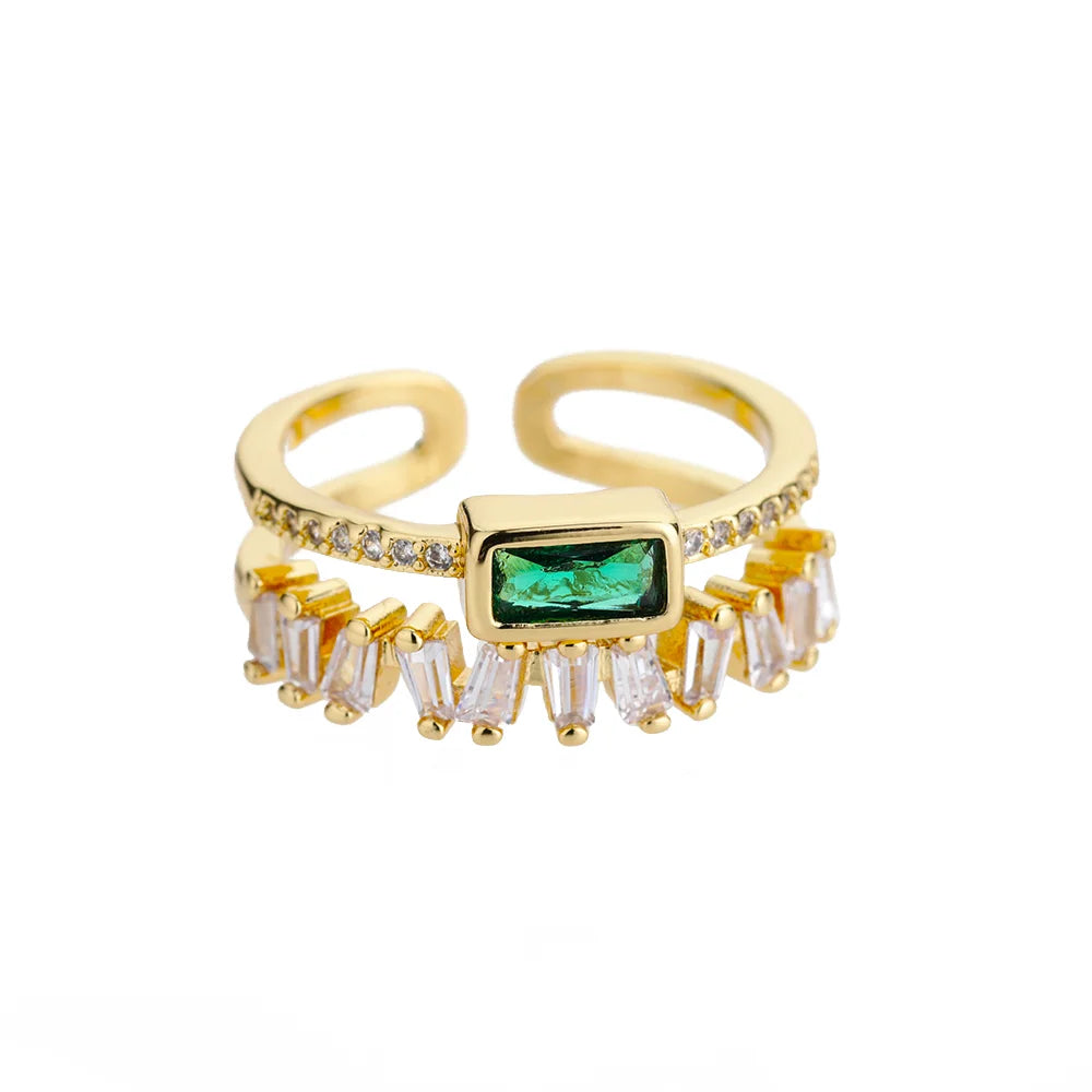 Aurora Shine Gold Ring