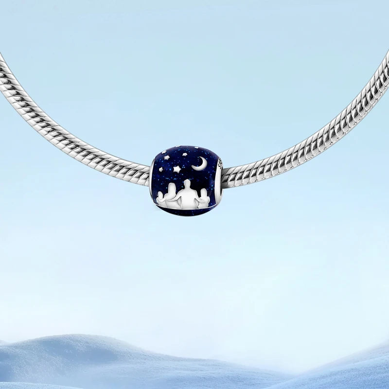 Travel Charm Silver Bracelet
