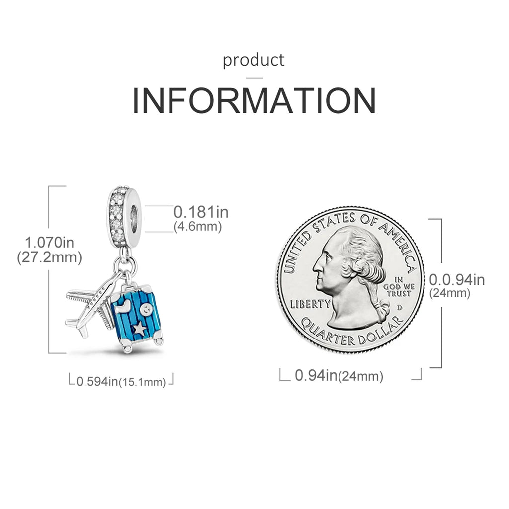 Paris Sky Journey Charm