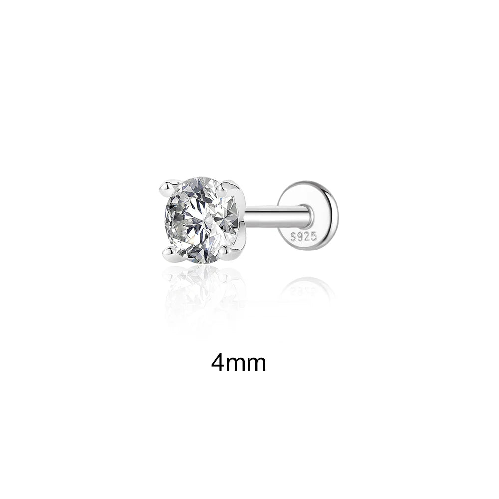 Brillia Silver Earrings