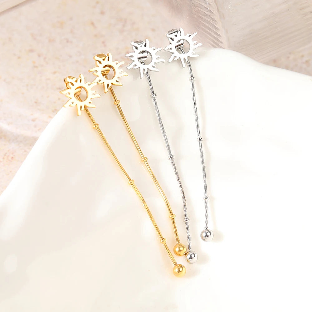 Solar Serpent Earrings