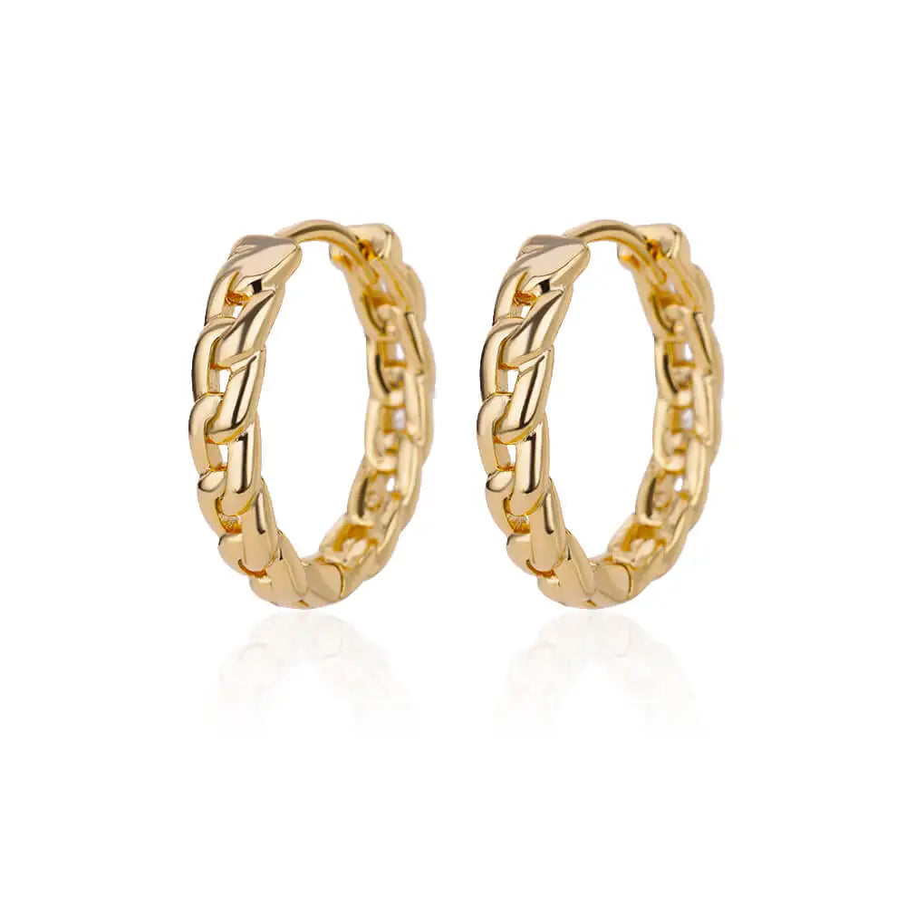 AuraRound Hoop Earrings