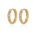AuraRound Hoop Earrings