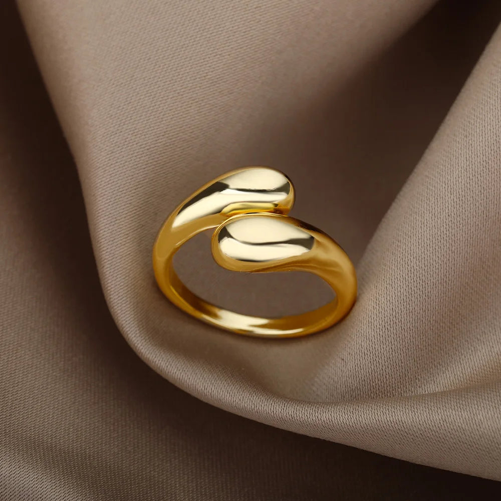 AquaGold Open Ring
