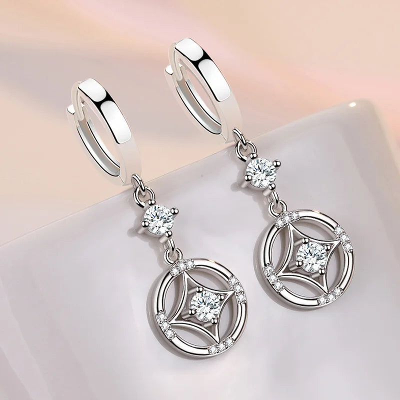 Royal Radiance 18K Gold-Plated Earrings