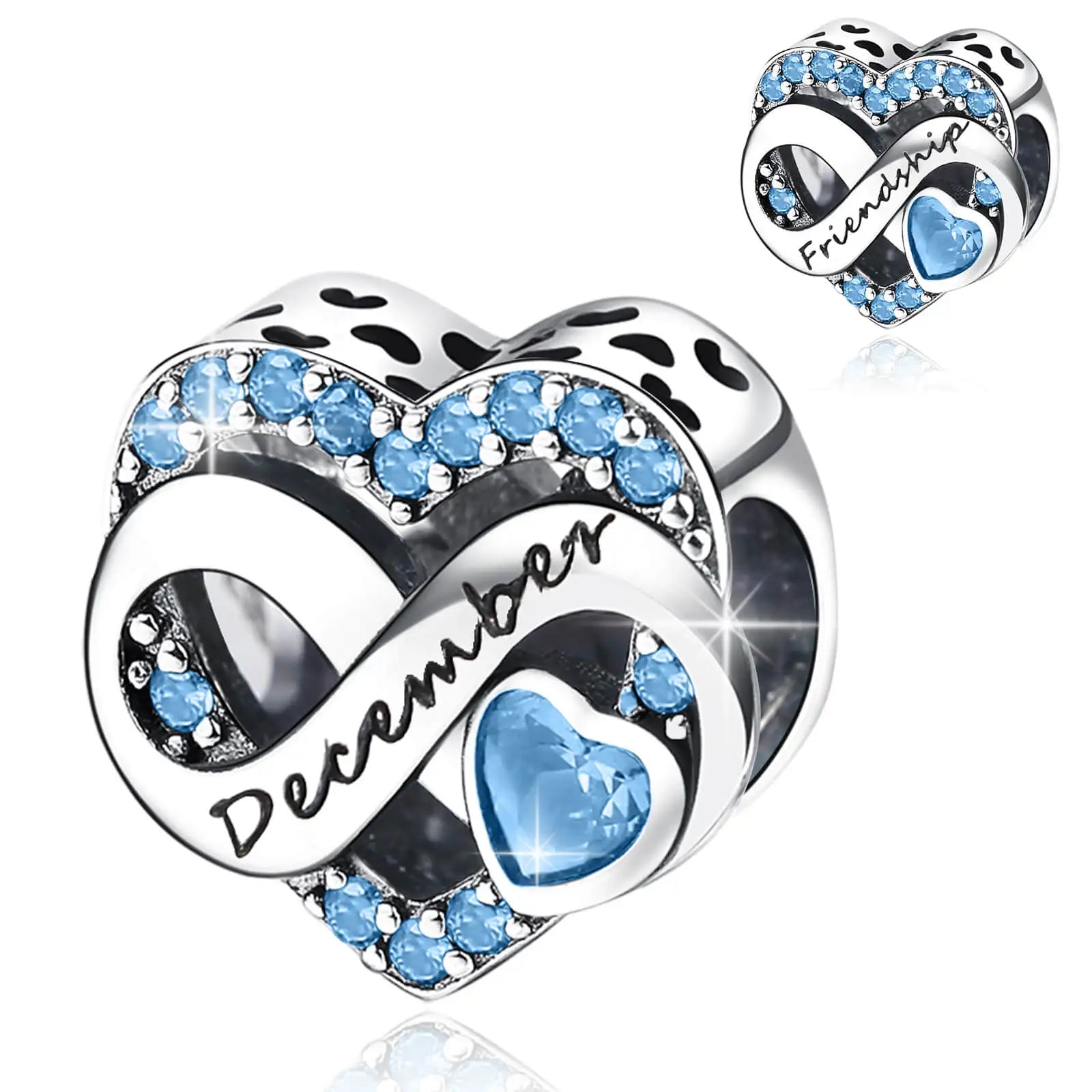 Timeless Spark 925 Birthstone Month Charm