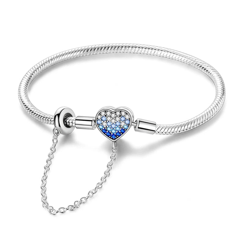 Aqua Charm Bracelet