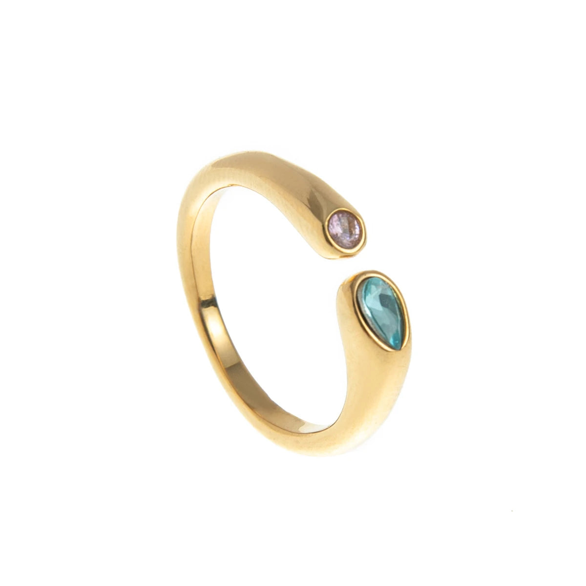 Azurielle Birthstone Ring