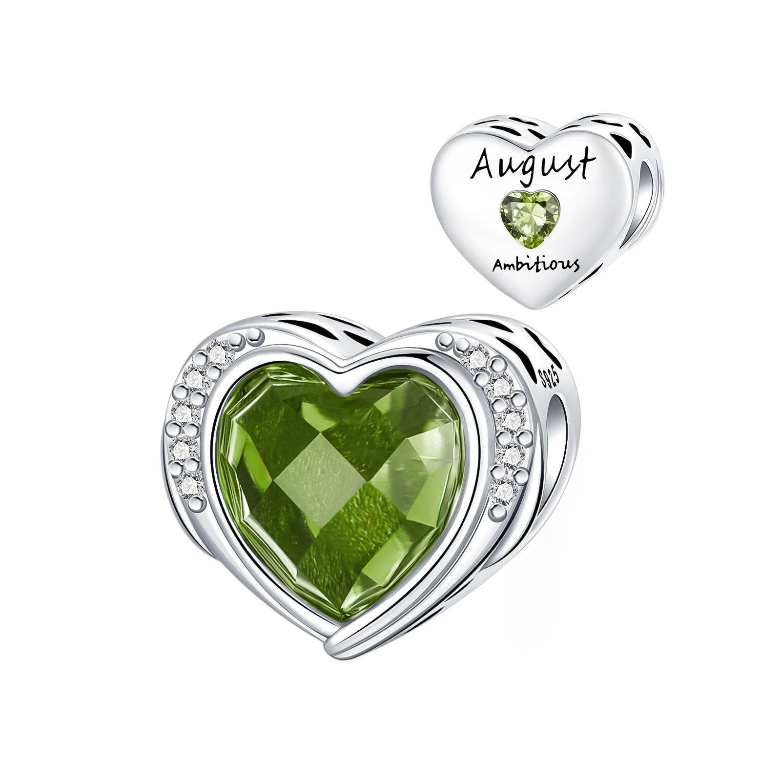 Timeless Spark 925 Birthstone Month Charm