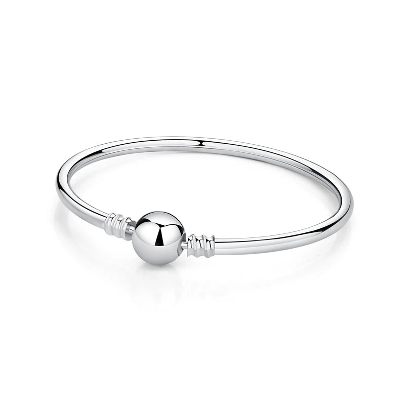 Sterling Love Clip Bracelet