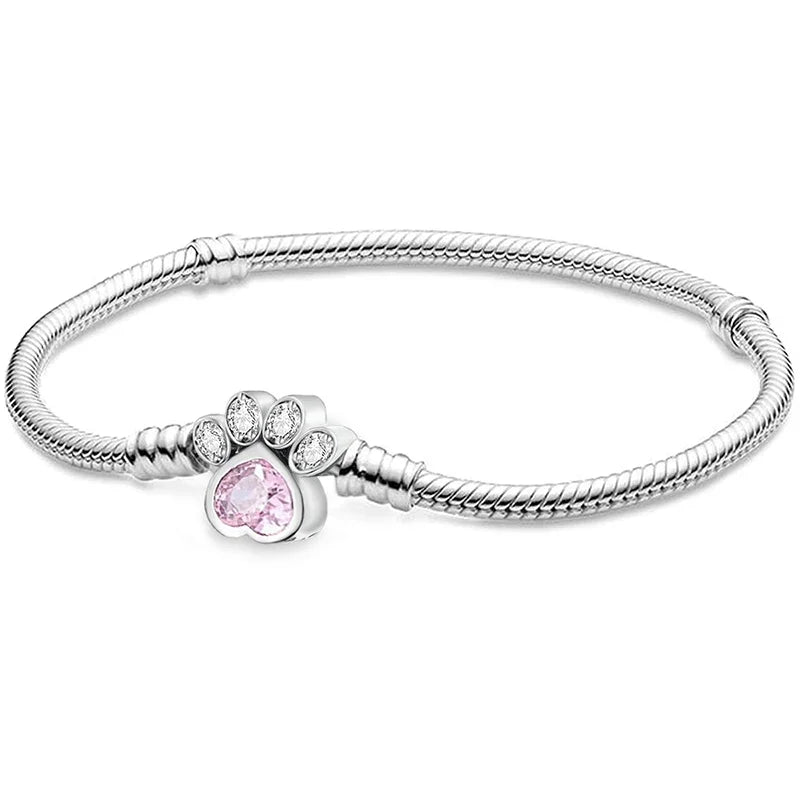 925 Silver Romantic Heart Bead