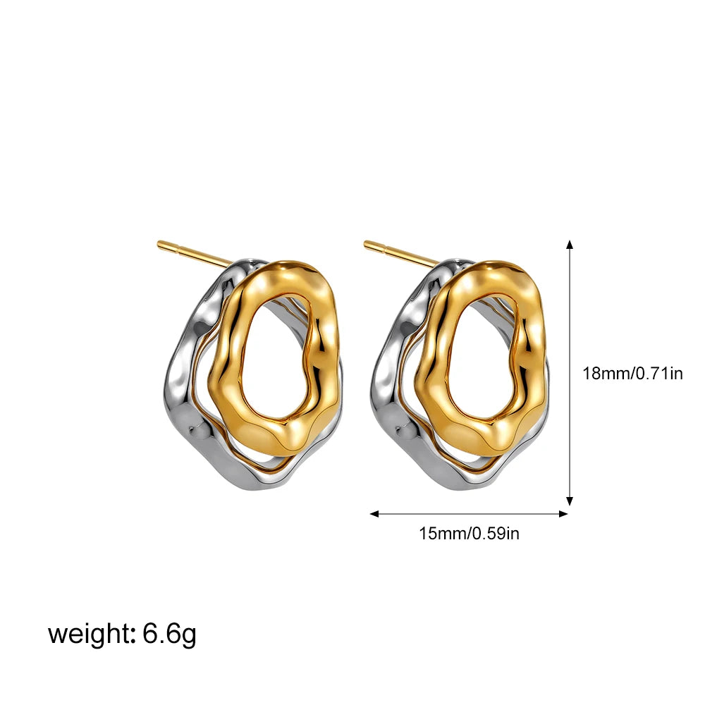 Dual Aura Earrings