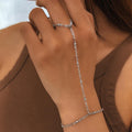 Minimalist Beaded Hand Chain