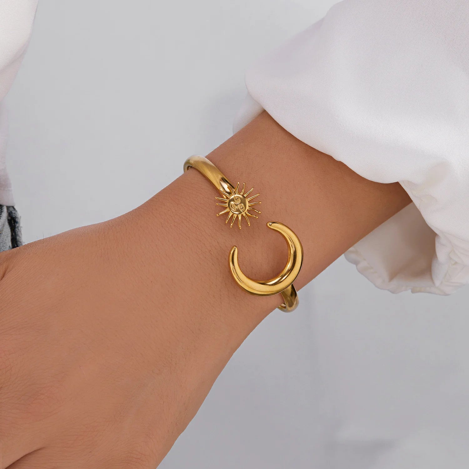 AuraSun Open Cuff Bracelet