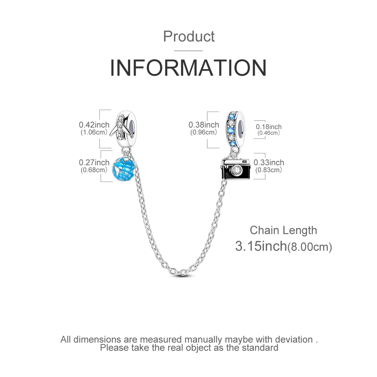 Paris Sky Journey Charm