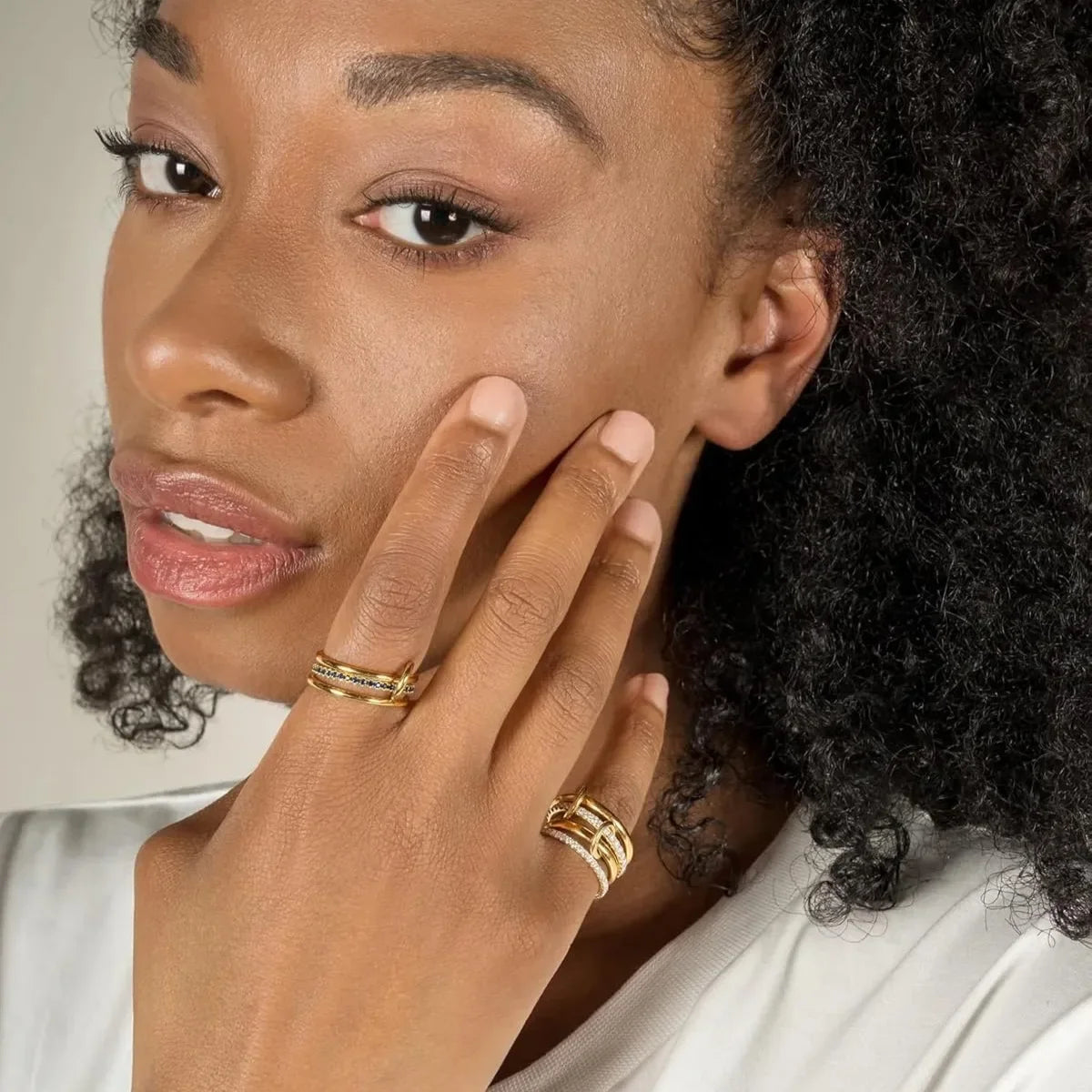 QuadGlow Layered Rings