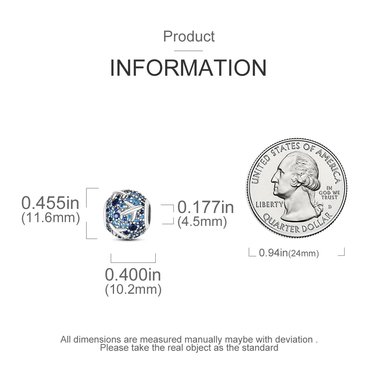 Paris Sky Journey Charm