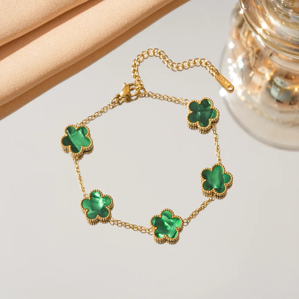 Five Bloom Bracelet