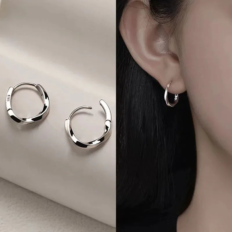 PureSpark Silver Earrings