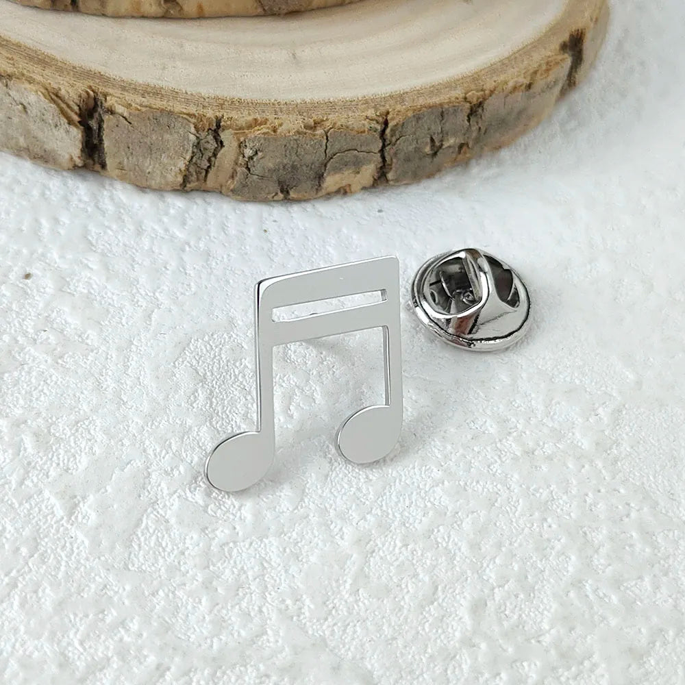 Music Note Luxe Brooch