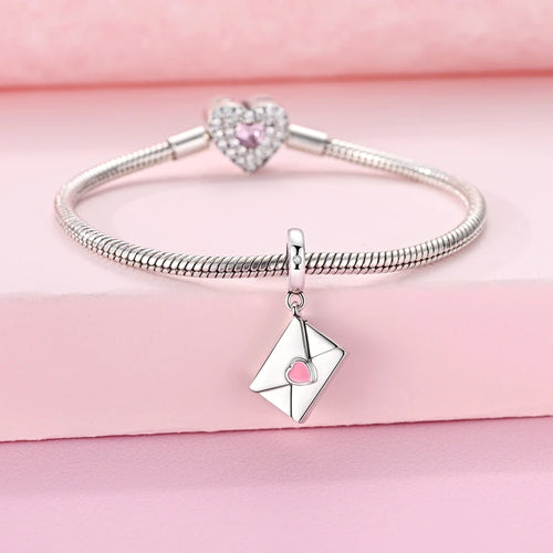 Beloved Mom Letter Charm