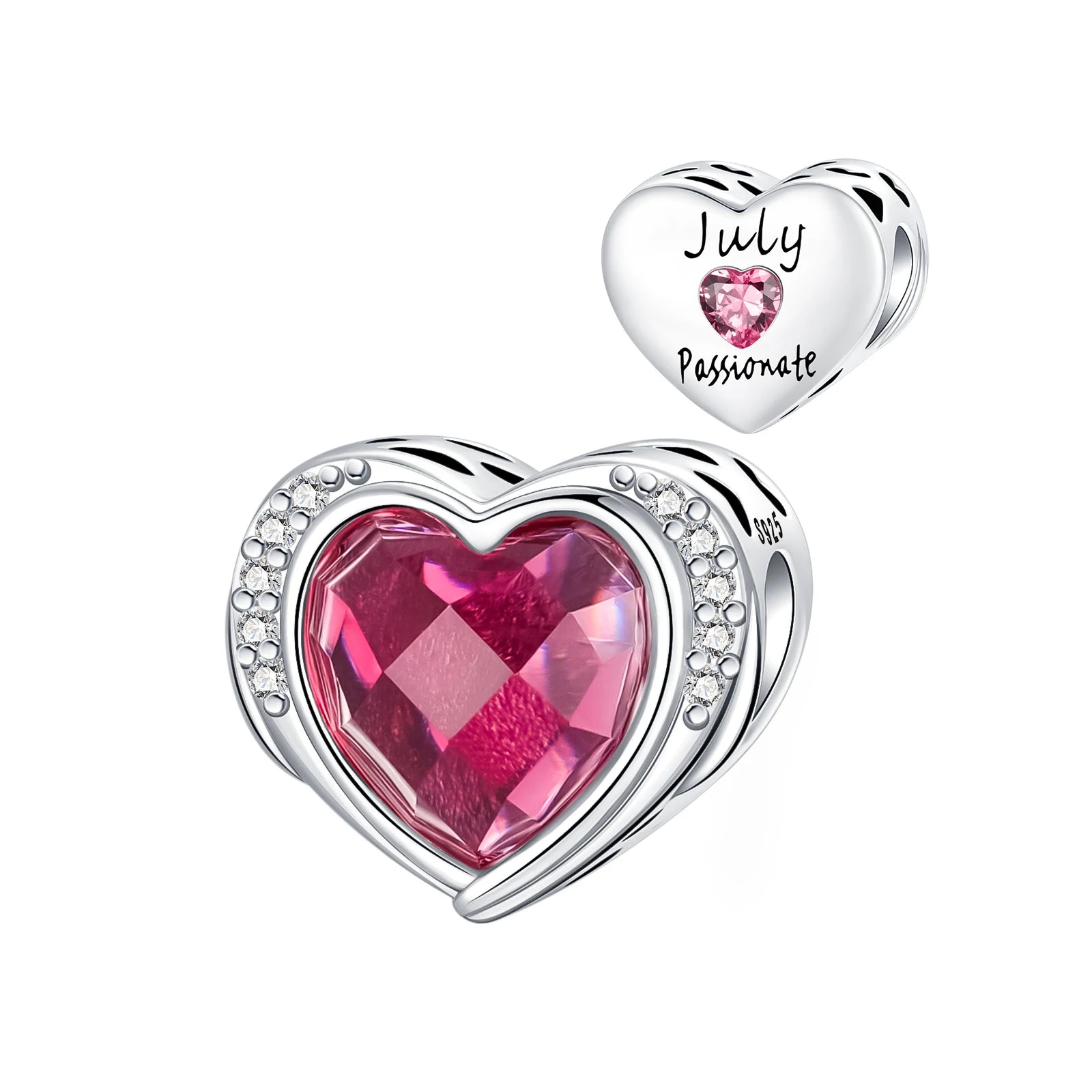 Timeless Spark 925 Birthstone Month Charm