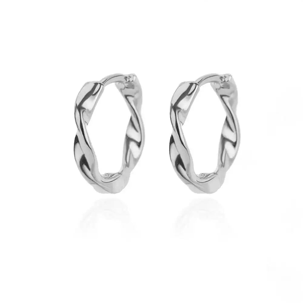AuraRound Hoop Earrings
