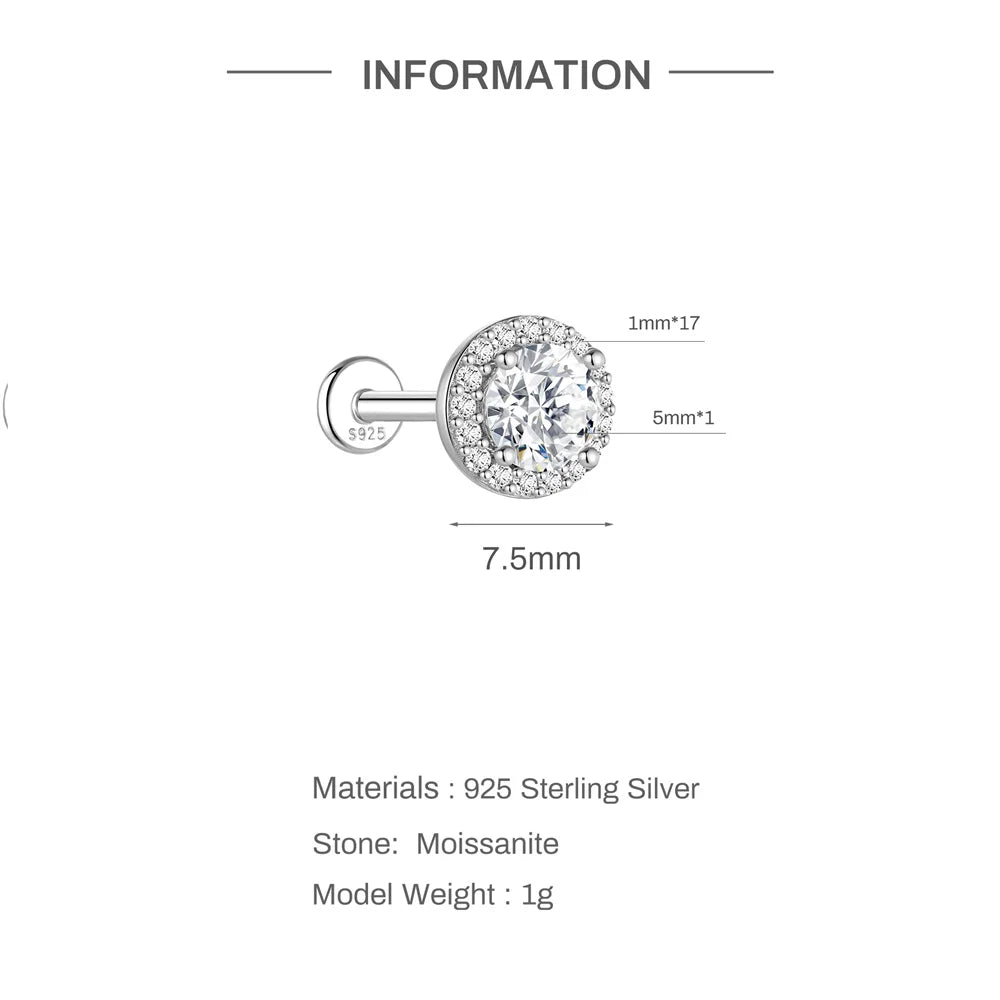 Brillia Silver Earrings