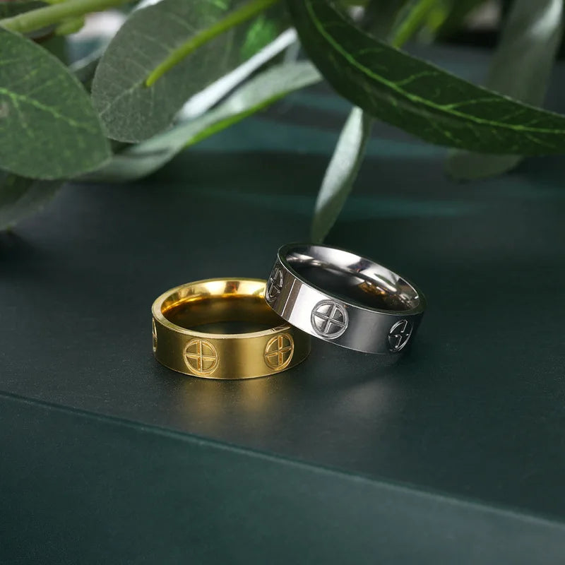 EternaCross Gold Ring