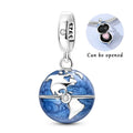 World Of Love Globe Charm