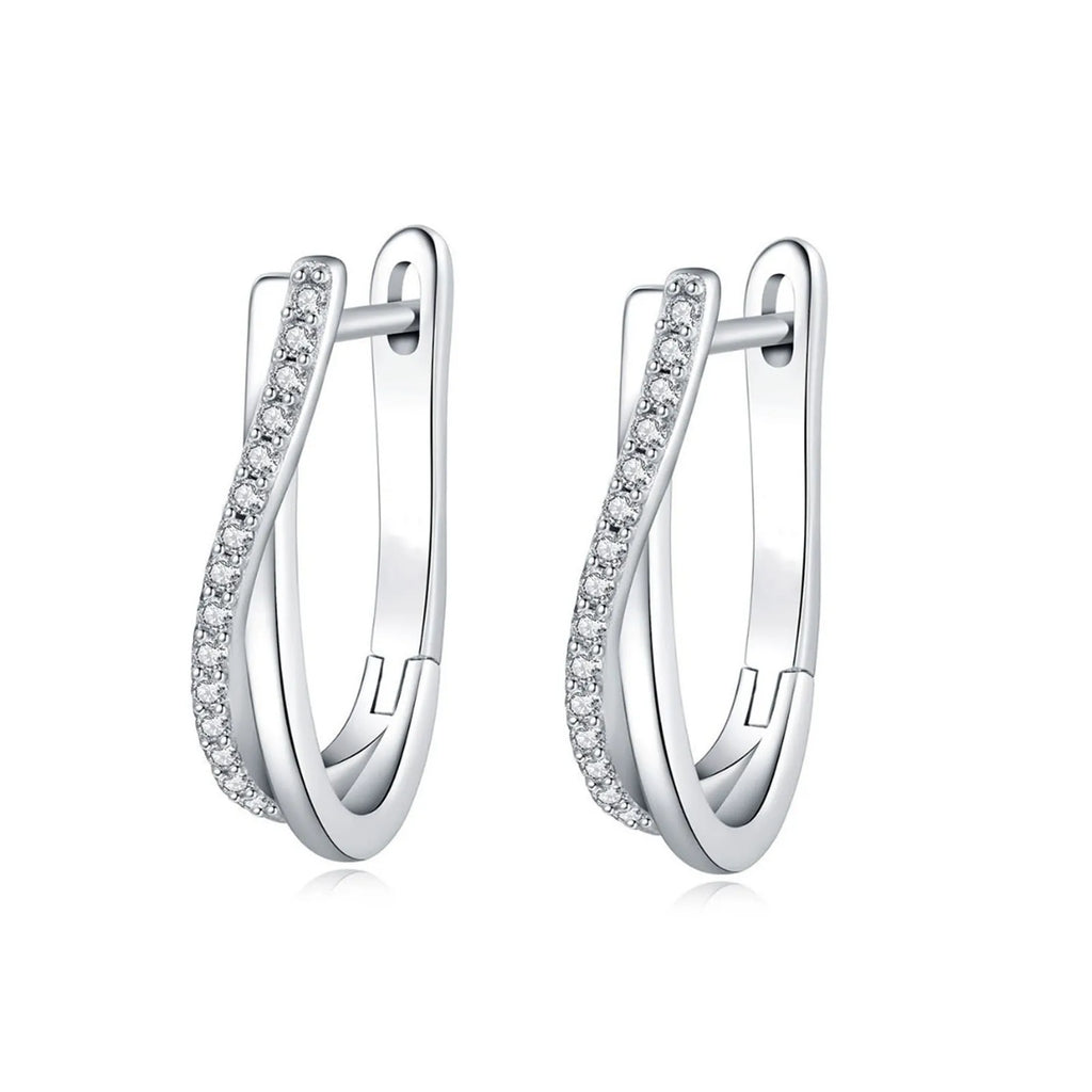 Twisted Star Hoops