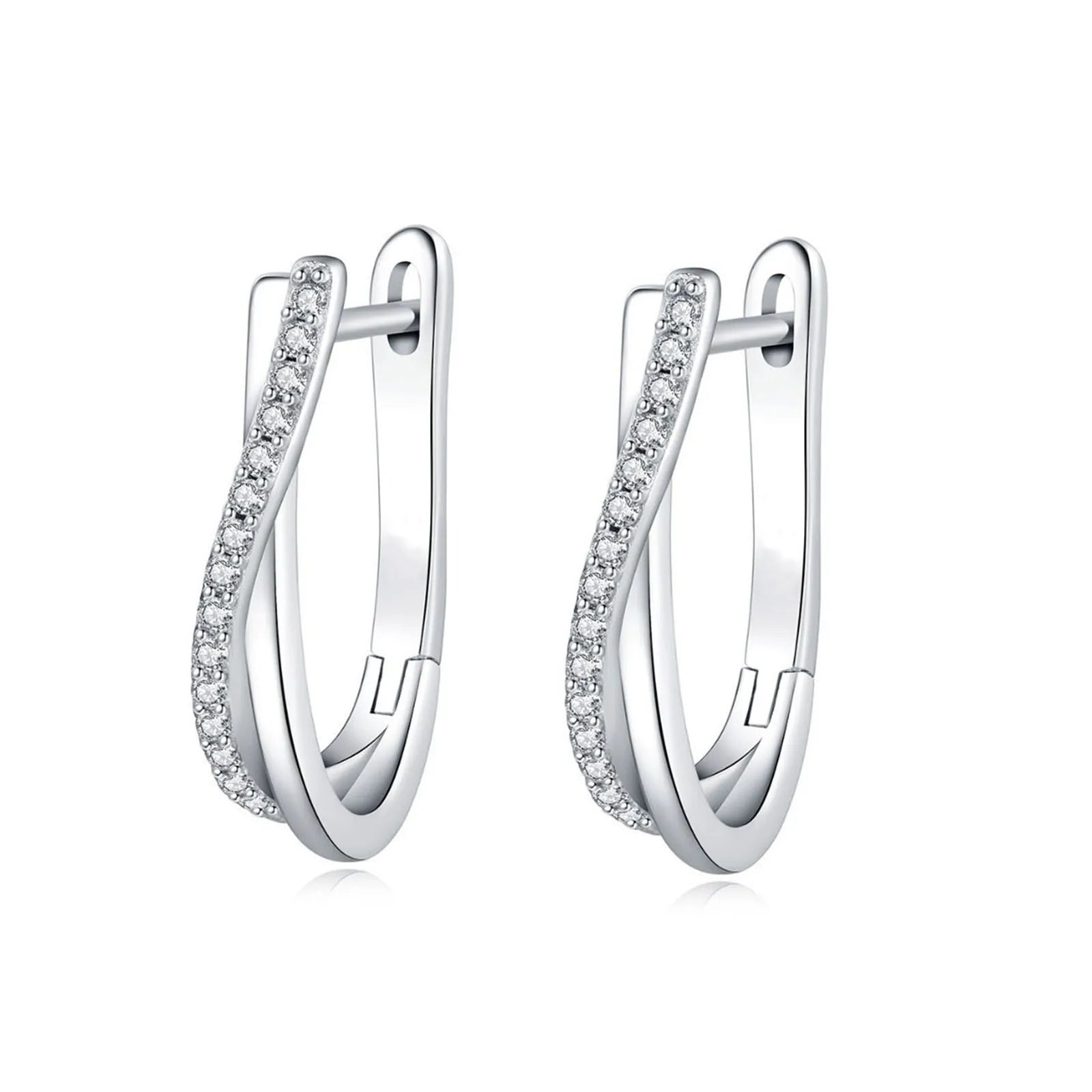 Twisted Star Hoops