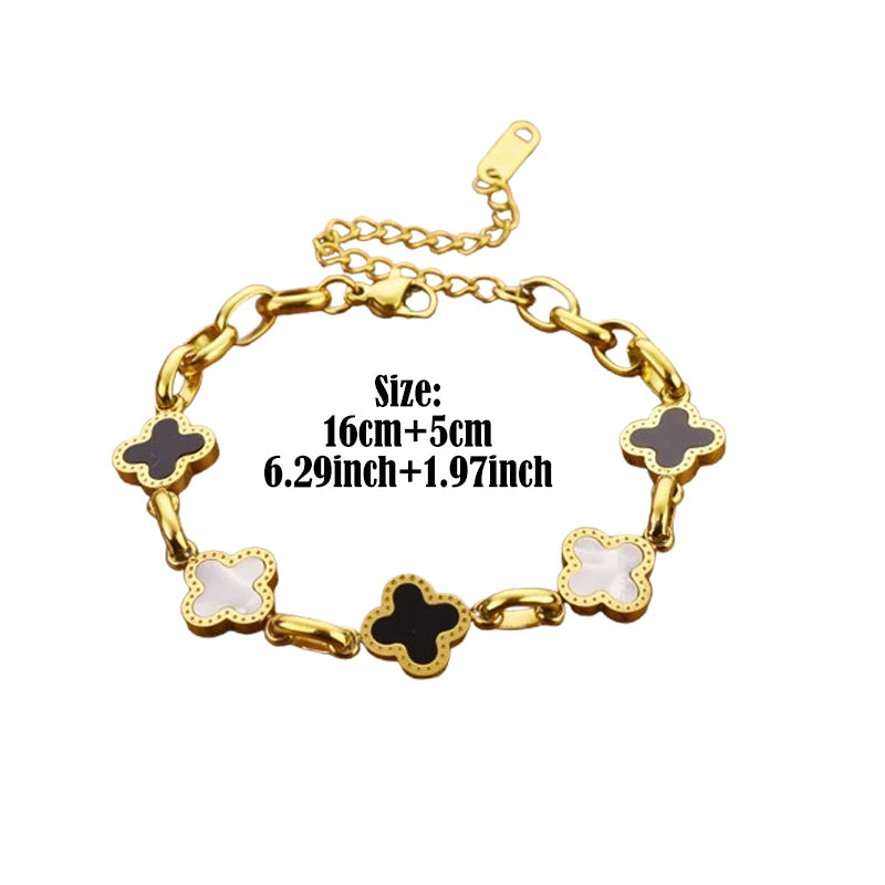 Velora Clover Shine Bracelet