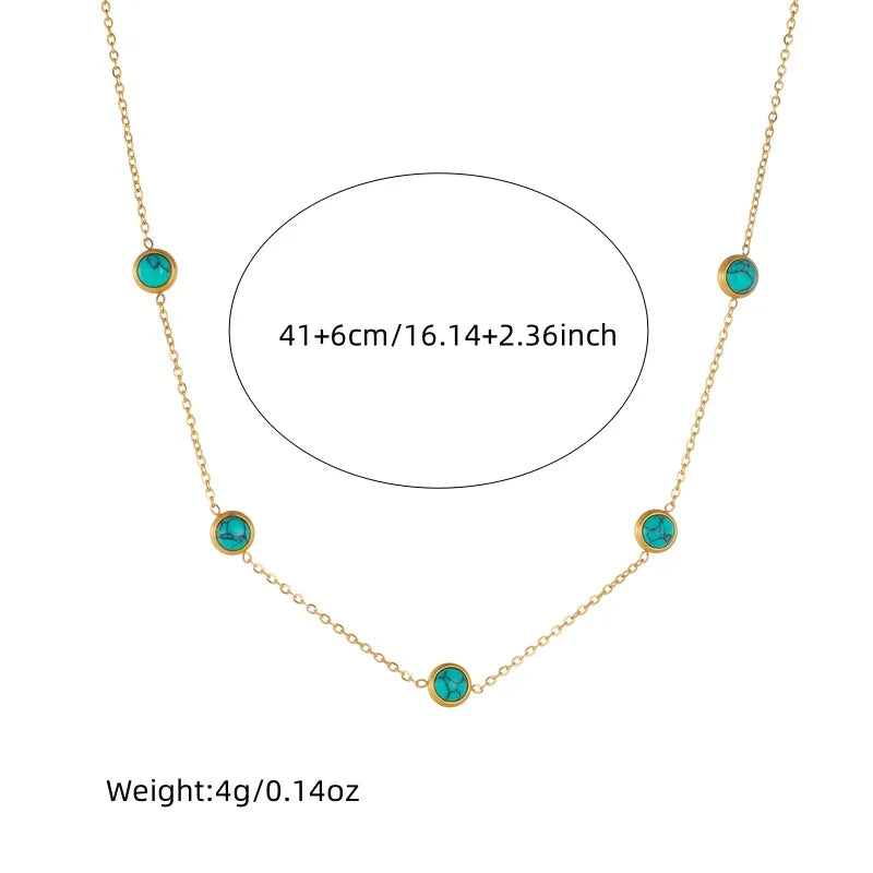 LumiTurquoise Necklace Set