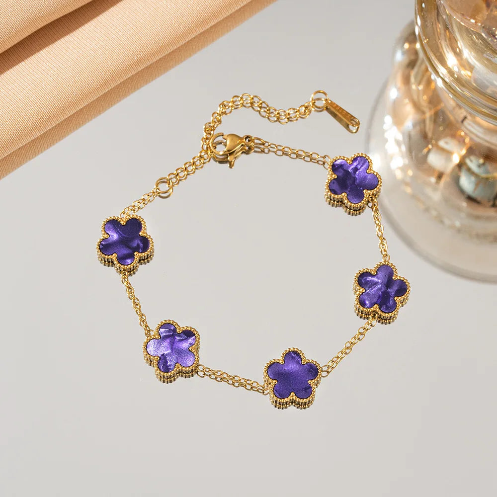 Five Bloom Bracelet