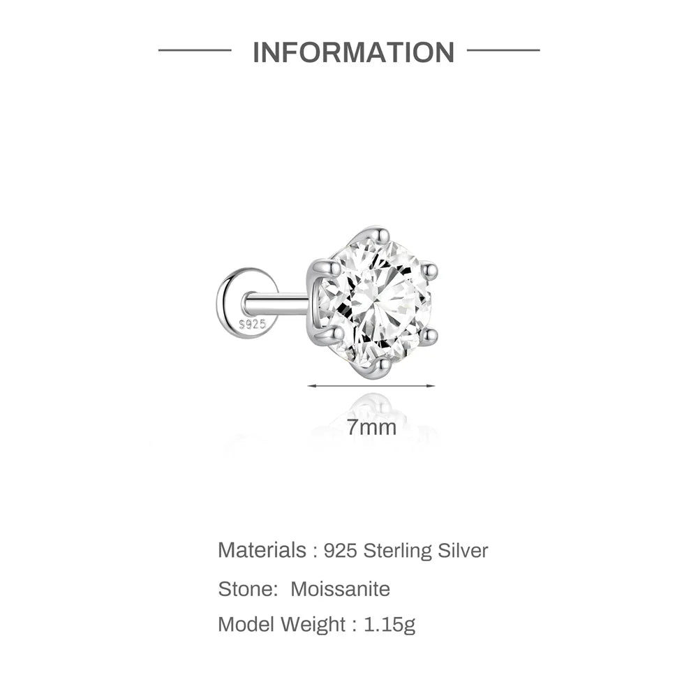 Brillia Silver Earrings