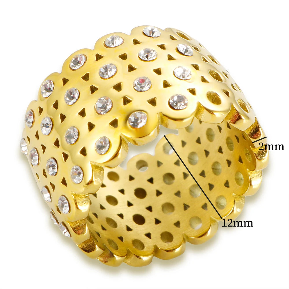 Golden Lattice Ring