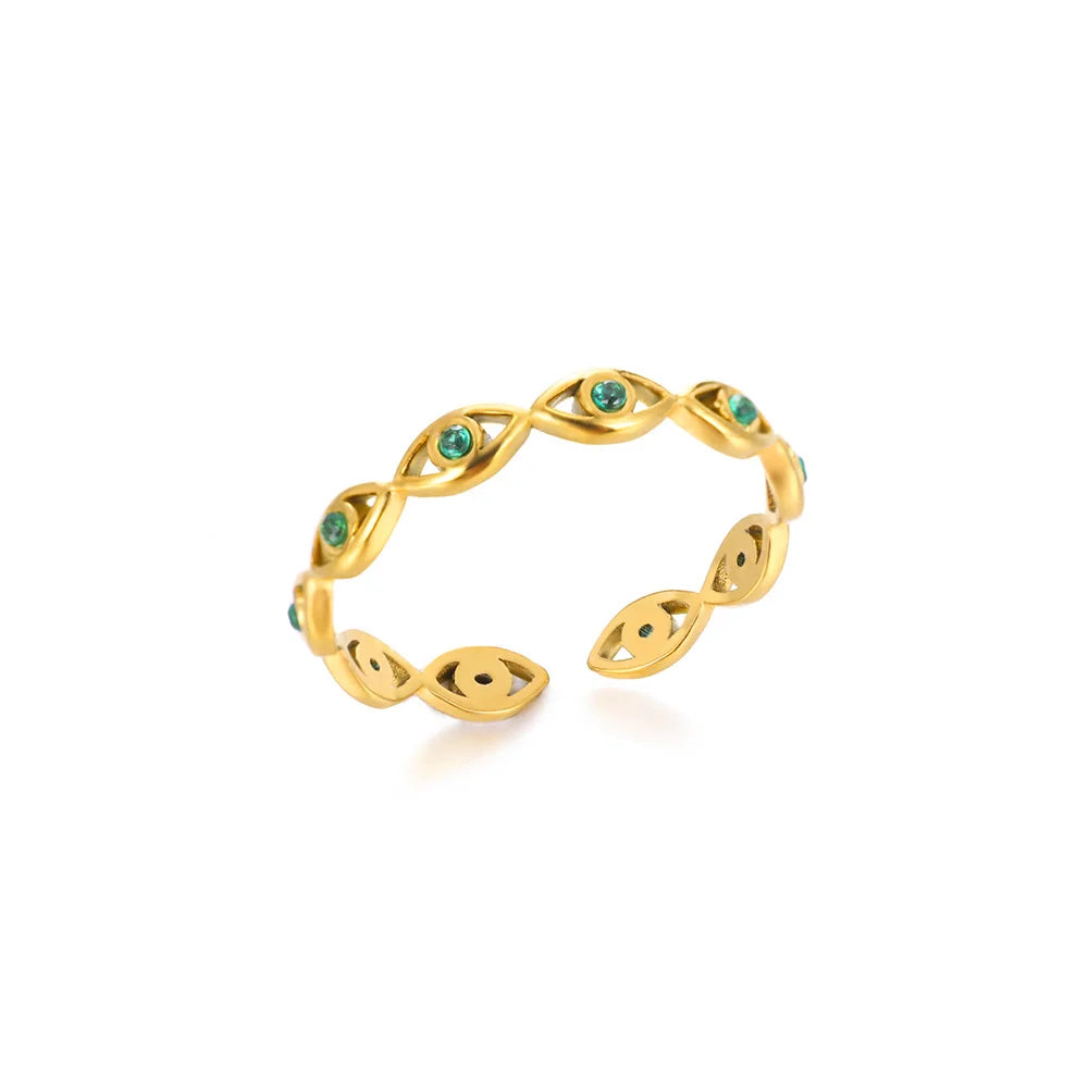 Aurora Shine Gold Ring