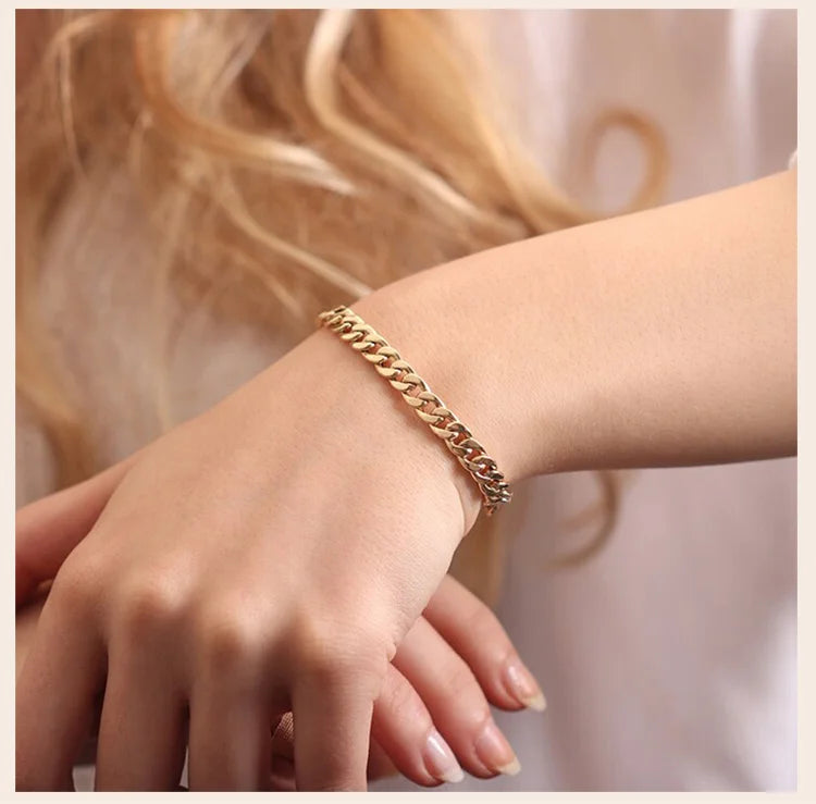 Luxe Cuban Chain Bracelet