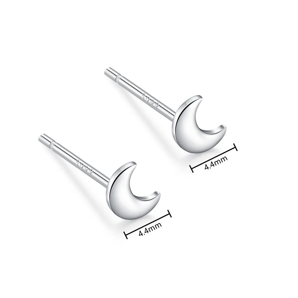 Moonlight Silver Earrings