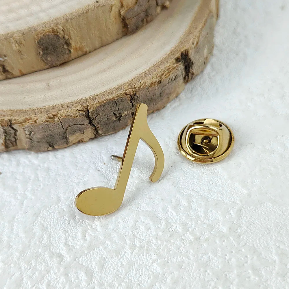Music Note Luxe Brooch