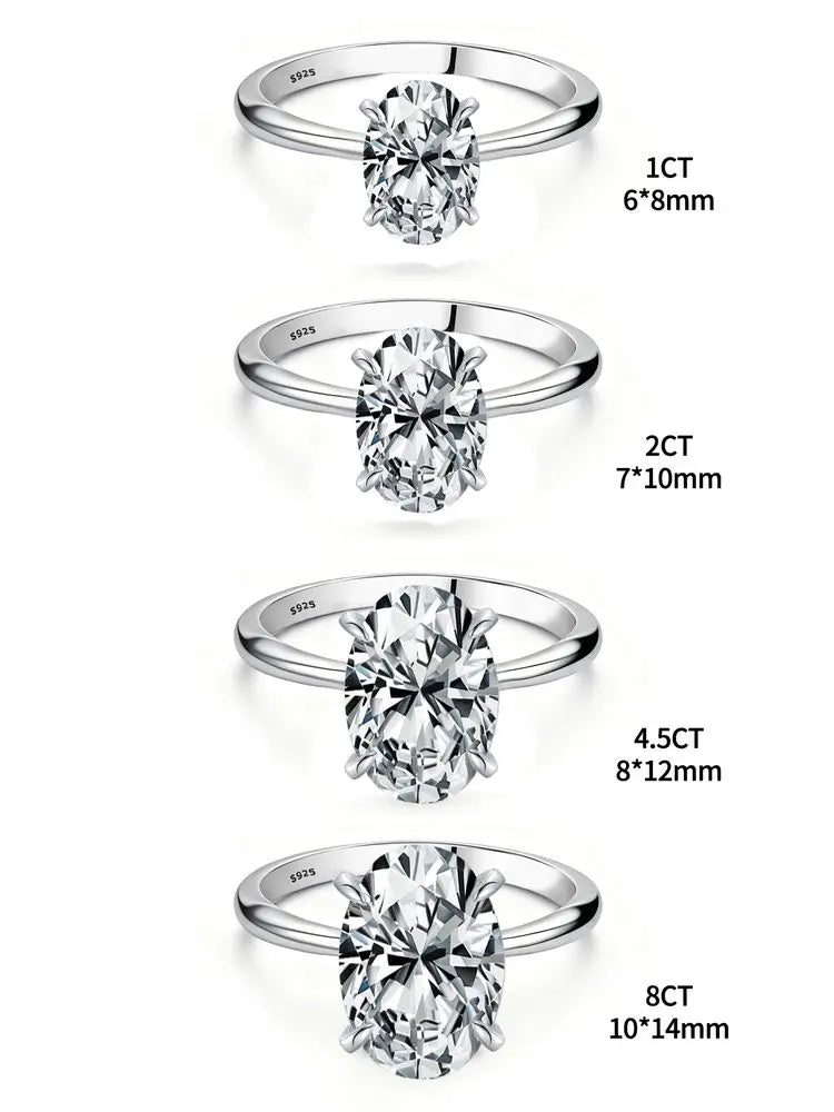 Royal Shine Oval Ring