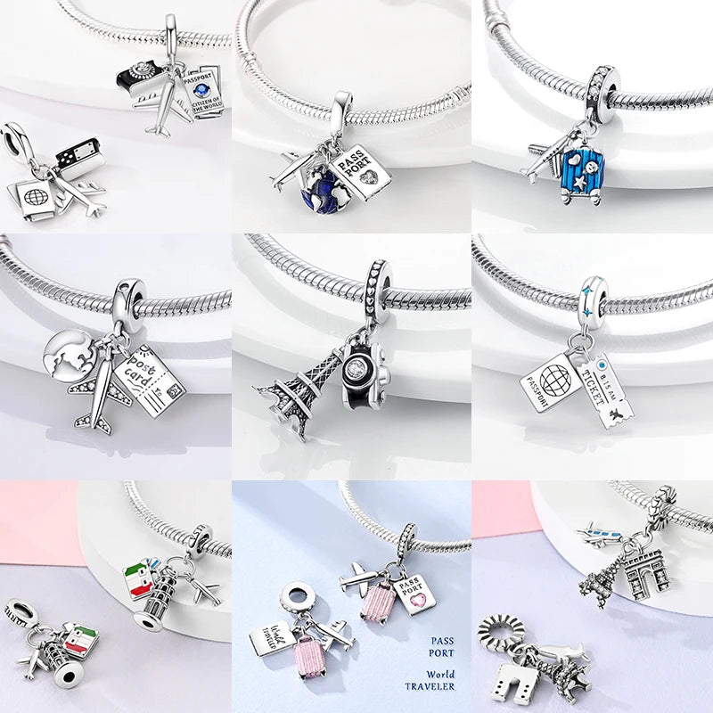 Paris Sky Journey Charm
