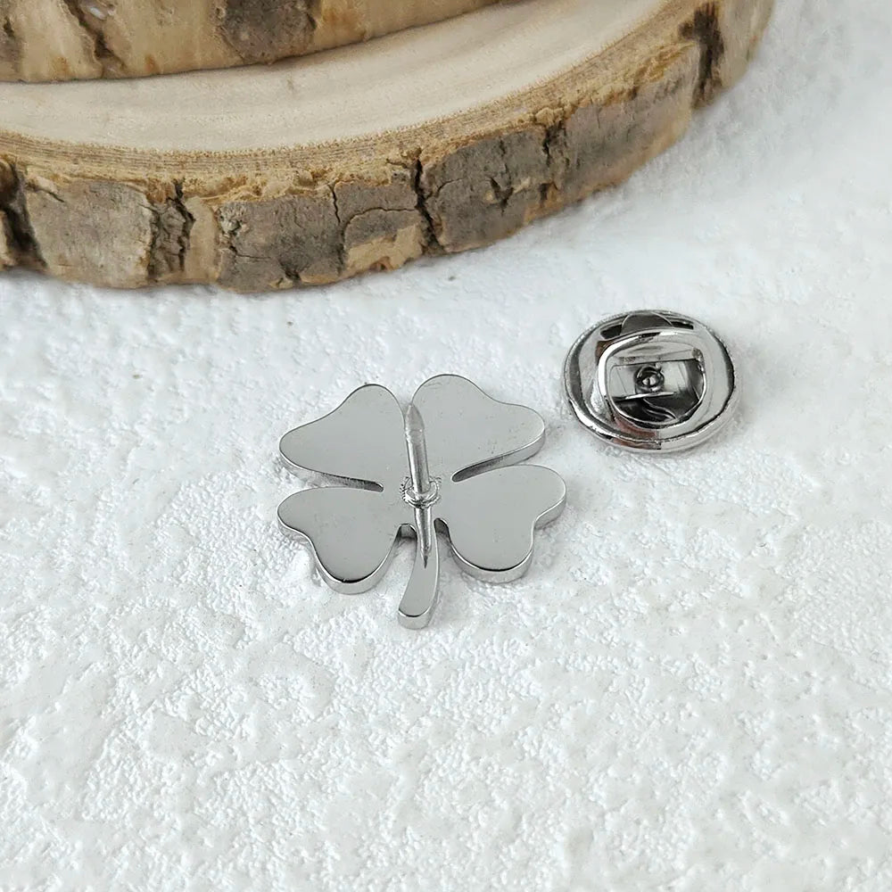Lucky Clover Brooch