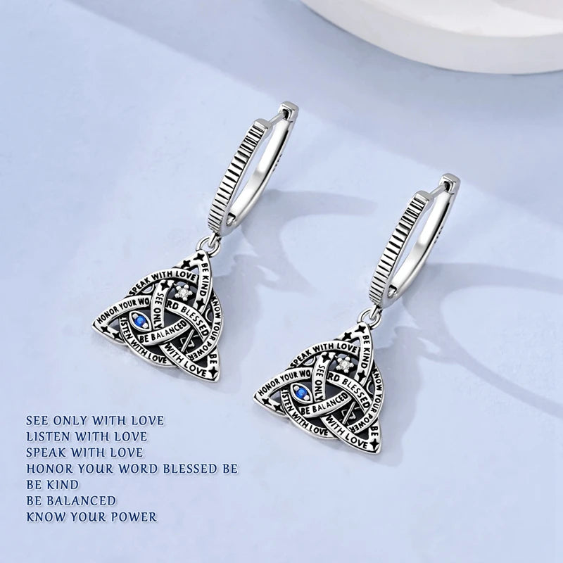 925 Sterling Silver Celtic Knot Stud Earrings