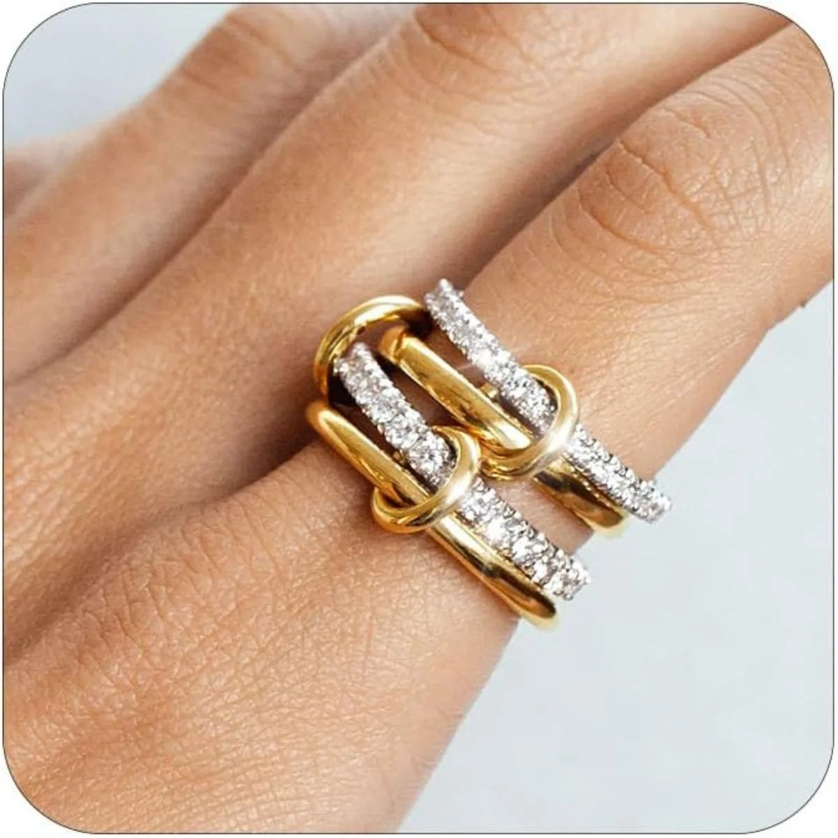 QuadGlow Layered Rings