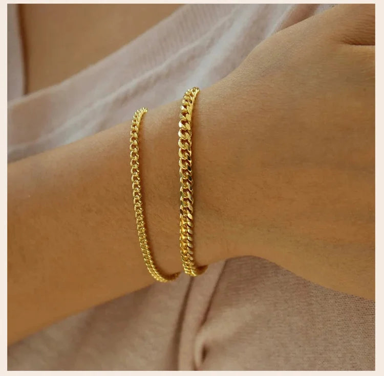 Luxe Cuban Chain Bracelet