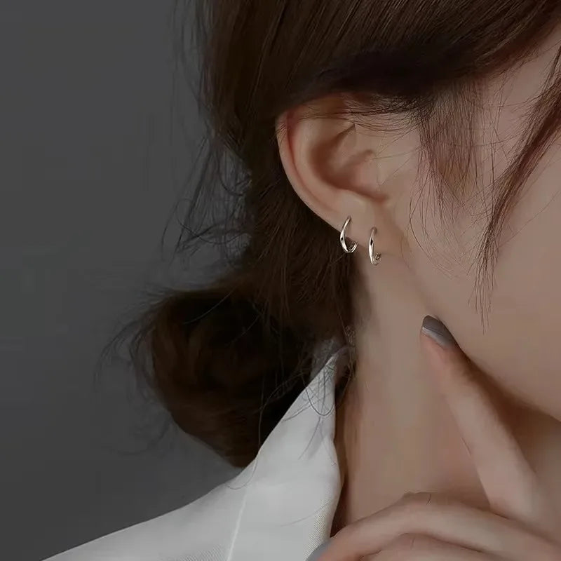 PureSpark Silver Earrings
